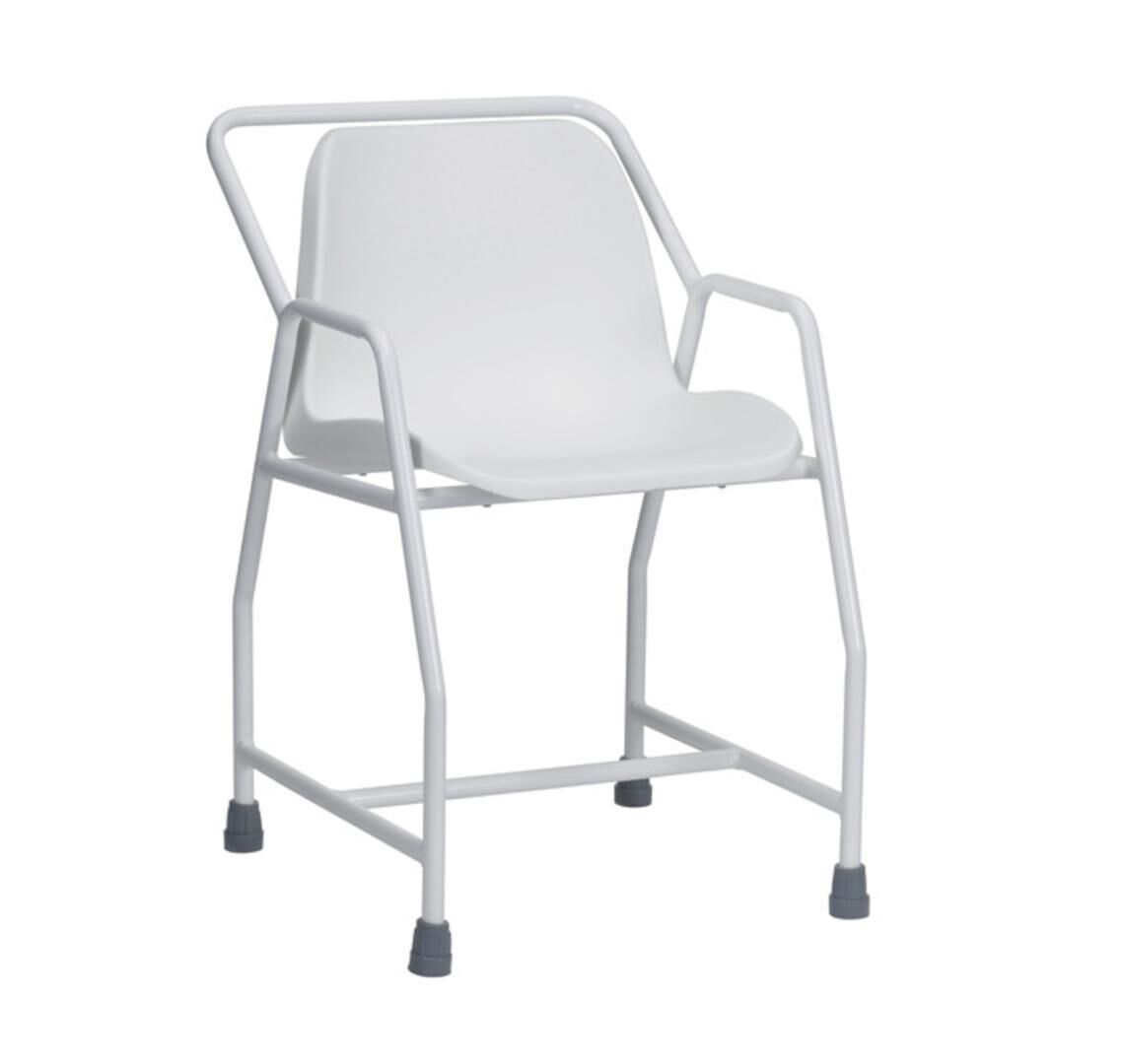 Foxton Stationary Shower Chair with rear handle